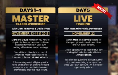 5-Day Master Trader Program ONLINE EVENT by Mark Minervini (2020)