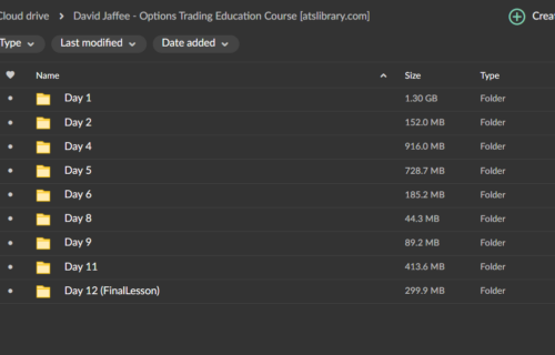 David Jaffee – Options Trading Education Course - Image 2