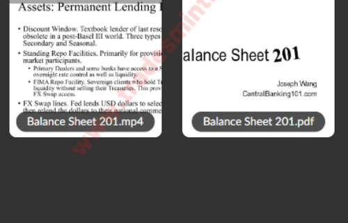 Central Banking 101 – Fed Balance Sheet 201 Course - Image 2