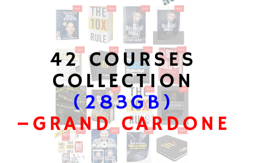 Grant Cardone – 42 Courses Collection (283GB)