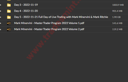 2022 – 5-Day Master Trader Program - Image 2