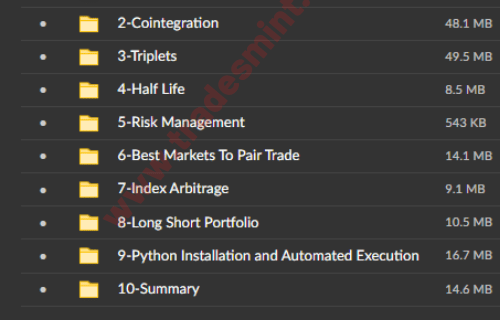 Quantinsti – Mean Reversion Strategies In Python - Image 2