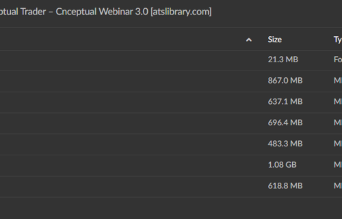 The Cnceptual Trader – Cnceptual Webinar 3.0 - Image 2